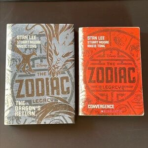 Stan Lee The Zodiac Legacy Books Convergence & The Dragons Return 1st Edition